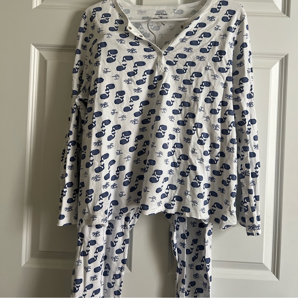 ROLLER RABBIT WHALE PAJAMAS